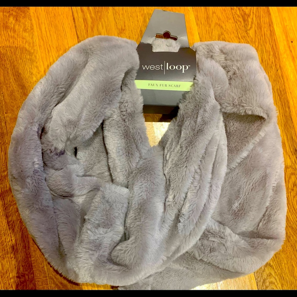 Brand New Faux Fur Wrap Scarf
